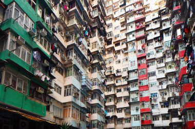 hong Kong mesken yapı nüfusu çok arttı