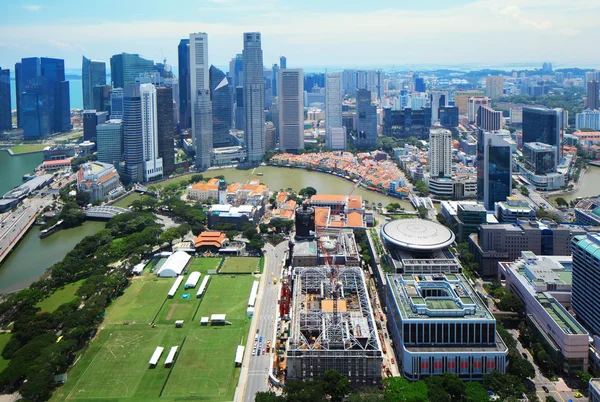 Linha do horizonte de Singapura — Fotografia de Stock