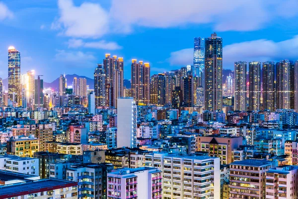 Hong Kong에 있는 도시 — 스톡 사진