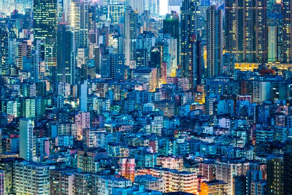 Centrum Panorama v hong Kongu — Stock fotografie