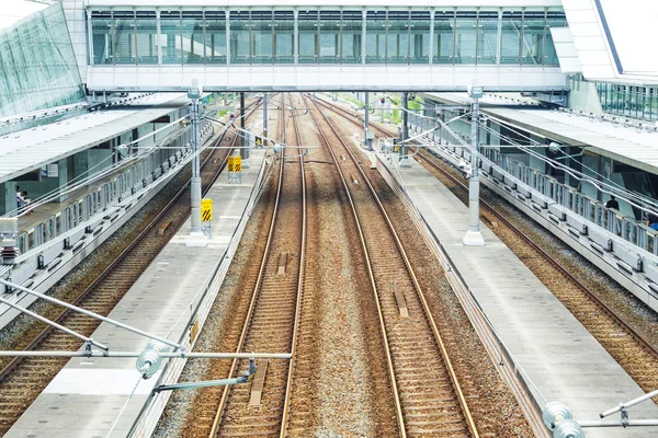 Railway station — Stock Photo, Image