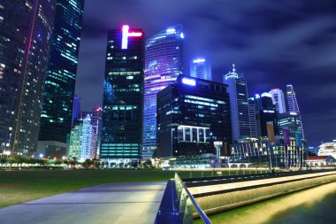 Singapur kentsel cityscape
