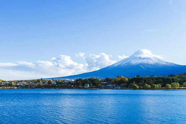 Mt. fuji a jezero — Stock fotografie