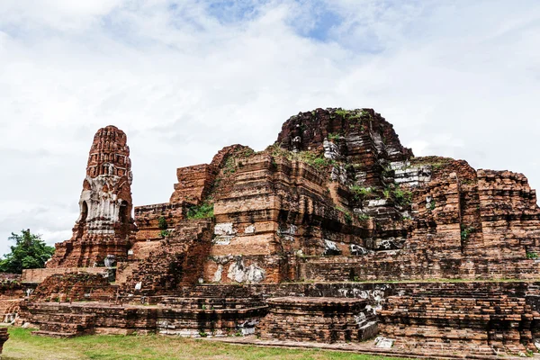 Alter siam-tempel von ayutthaya — Stockfoto