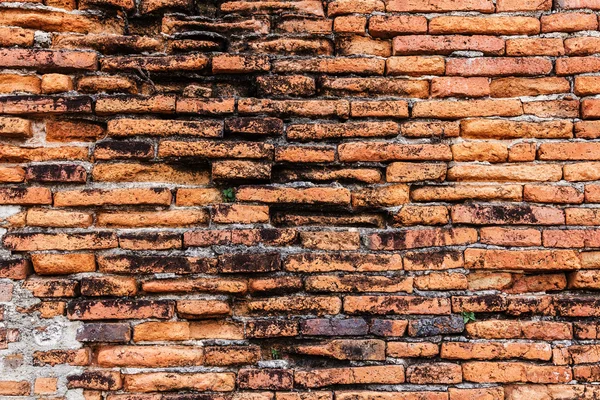 Ancient red brick wall — Stock Photo, Image