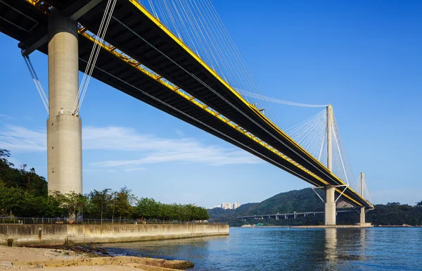 Hängebrücke in Hongkong — Stockfoto