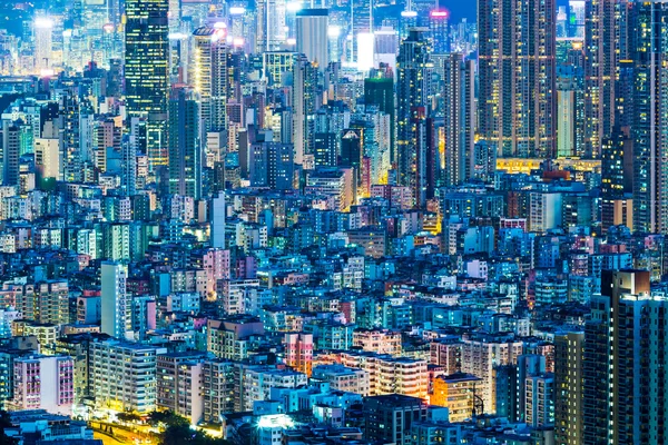 在香港的城市景观 — 图库照片