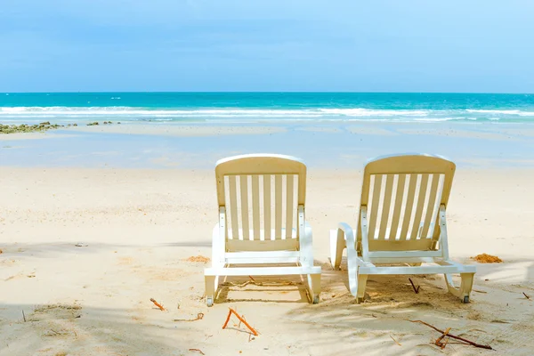 Relaxamento na praia — Fotografia de Stock