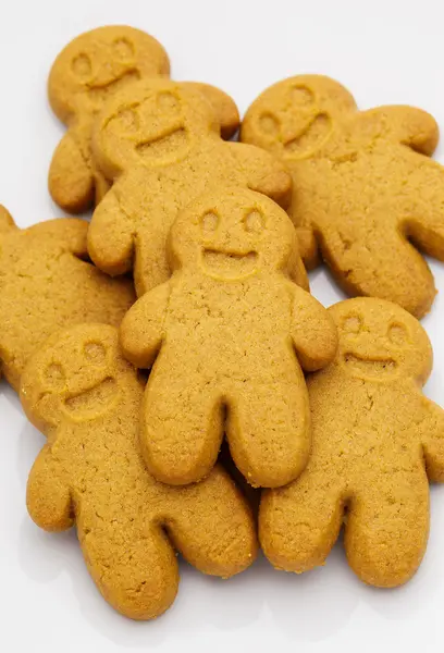 Pilha de biscoitos de gengibre — Fotografia de Stock