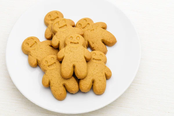 Gingerbread on plate — Stock Photo, Image