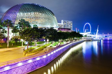 Singapur 'da gece vakti