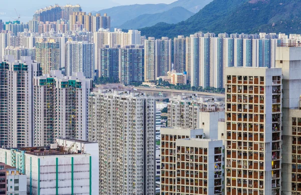 Stadt in Hongkong — Stockfoto
