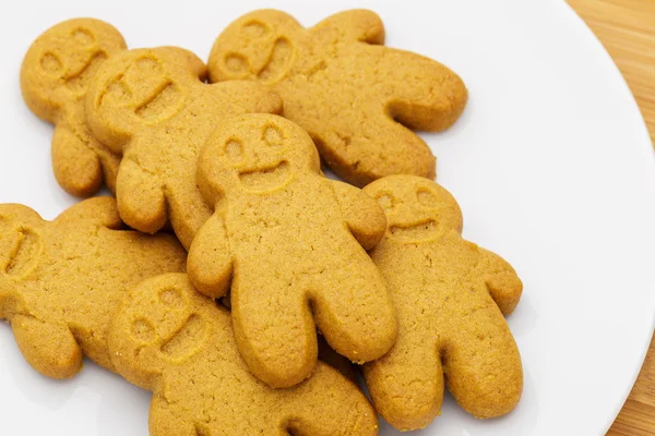 Lebkuchen auf dem Teller — Stockfoto