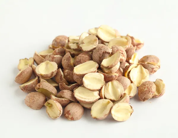 Nueces de zorro aisladas en blanco —  Fotos de Stock