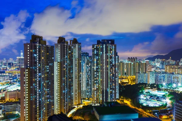 Panoráma v hong Kongu — Stock fotografie