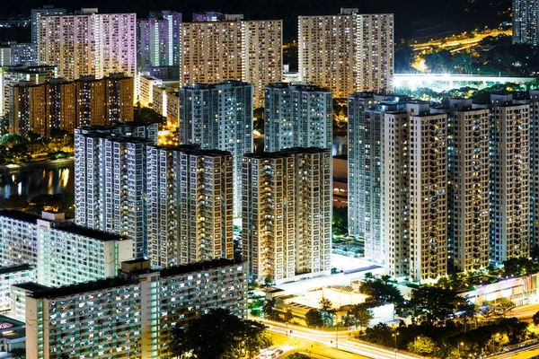 Hong kong gece — Stok fotoğraf