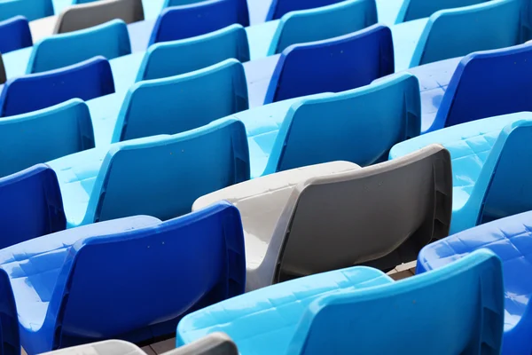 Stadium seats — Stock Photo, Image