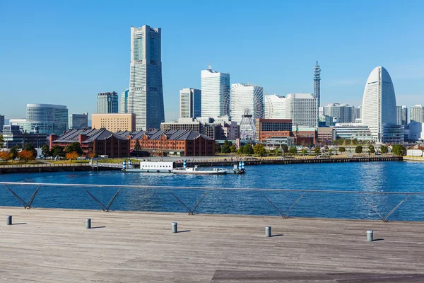 Yokohama skyline in Japan — Stock Photo, Image