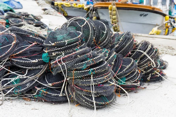 Trampas para redes de mariscos — Foto de Stock