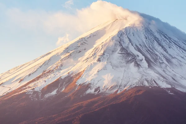 Mt. Fuji durante el amanecer — Foto de Stock