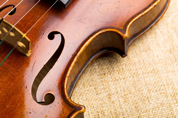 Violino de perto — Fotografia de Stock