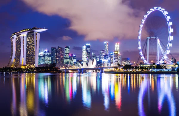 Skyline Singapour — Photo