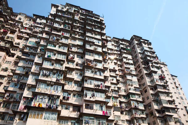 Stary budynek w Hong Kongu — Zdjęcie stockowe
