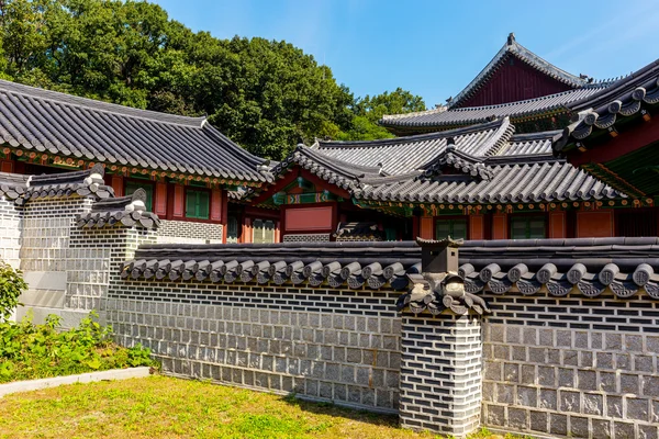 Traditionelle koreanische Architektur — Stockfoto