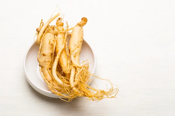 Fresh Ginseng sticks — Stock Photo, Image