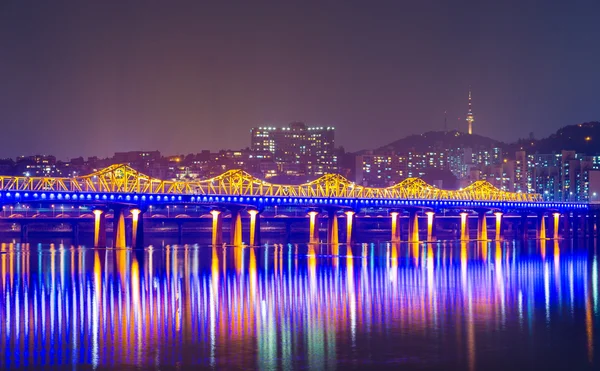 Ciudad de Seúl en Corea del Sur — Foto de Stock