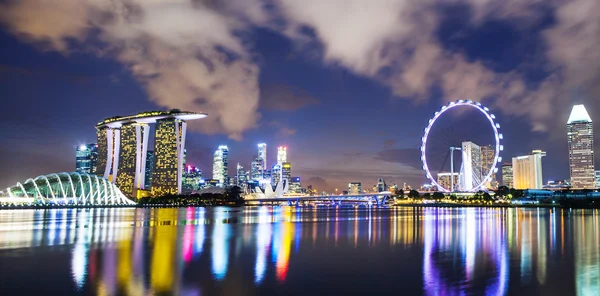 Singapur manzarası — Stok fotoğraf