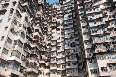 eski hong Kong'da bina konut