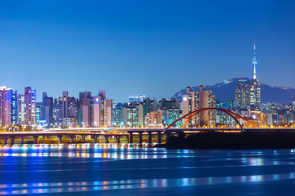 Seoul skyline — Stock Photo, Image