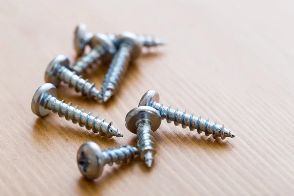 Metal screws — Stock Photo, Image