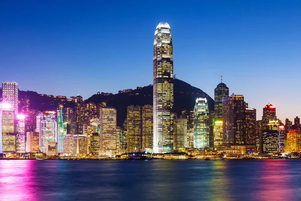 Hong kong gece — Stok fotoğraf