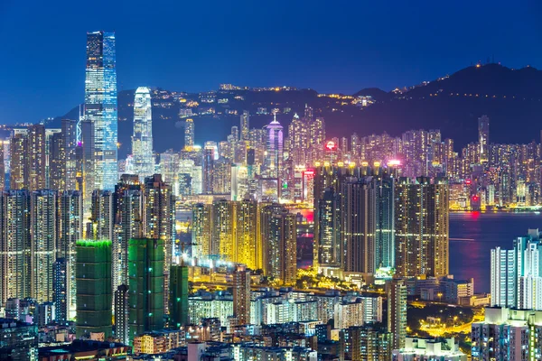 Paisaje urbano de Hong Kong — Foto de Stock