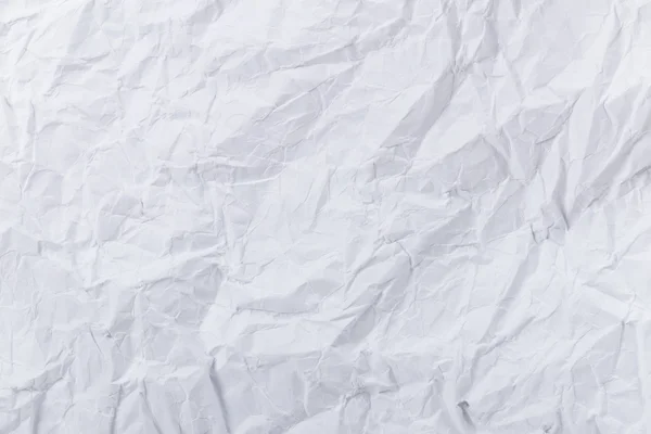 Biały papier pognieciony — Zdjęcie stockowe