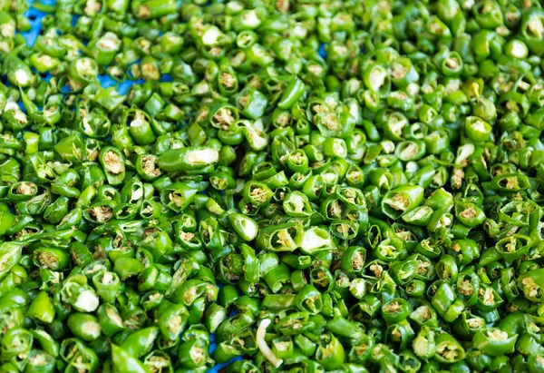 Green pepper spices — Stock Photo, Image