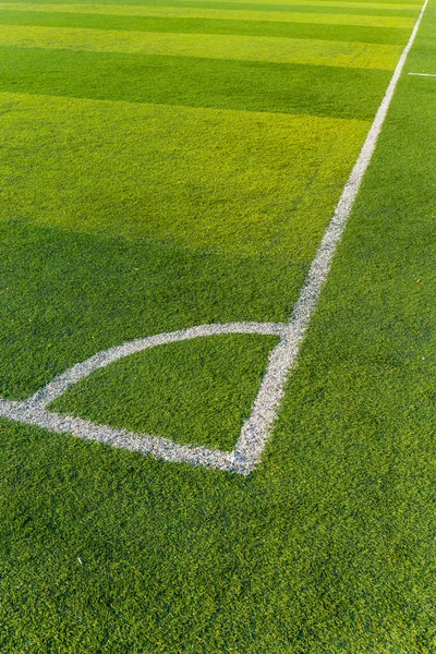 Campo de fútbol hierba — Foto de Stock