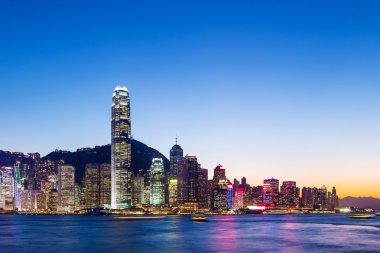 Hong kong manzarası