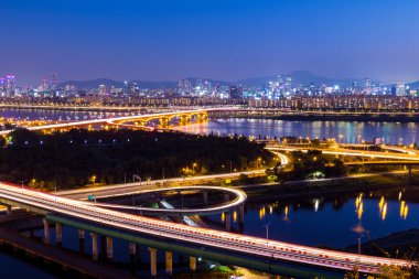 Seoul city gece