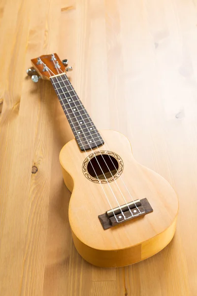 Houten ukelele — Stockfoto