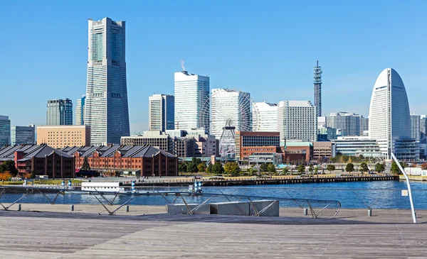 Yokohama skyline — Stock Photo, Image