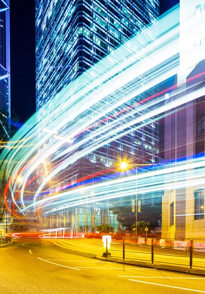 Busy traffic in Hong Kong — Stock Photo, Image