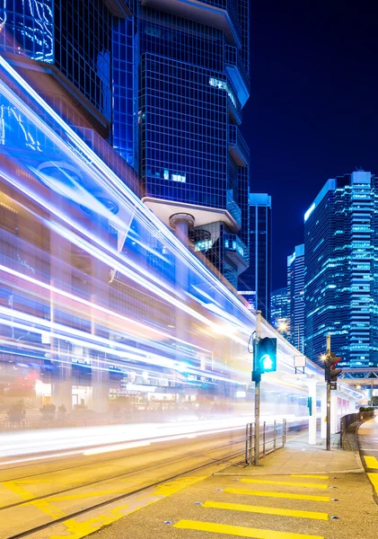 Busy traffic in Hong Kong — Stock Photo, Image