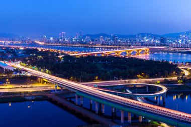 Seoul city gece