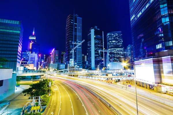 Busy traffic in Hong Kong — Stock Photo, Image