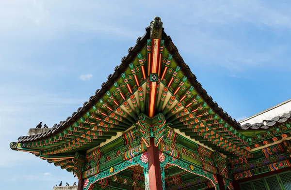 Traditionelle koreanische Architektur — Stockfoto