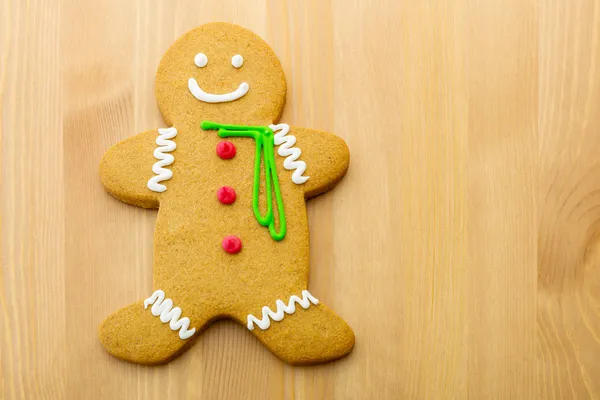 Gingerbread man cookie — Stockfoto