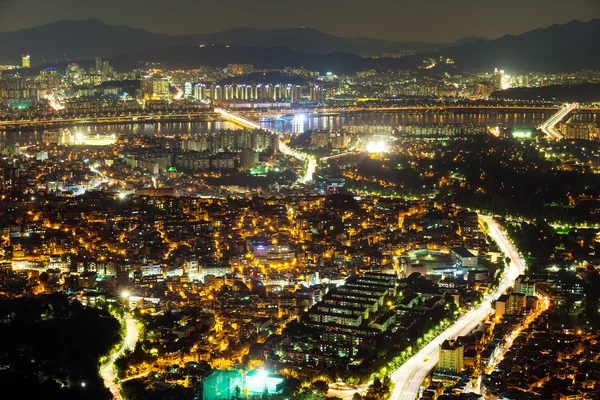 Seoul City — Stockfoto